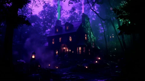 Hocus Pocus Halloween House