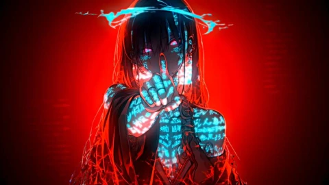 Blue Glow Gesture Live Wallpaper animated wallpaper preview