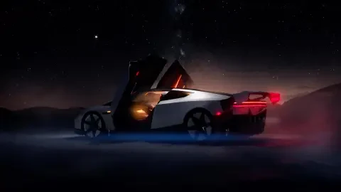 Tesla Roadster Supercar Live Wallpaper - Free Live Wallpaper