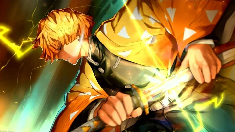 Thunder Flash – Zenitsu’s Lightning Strike