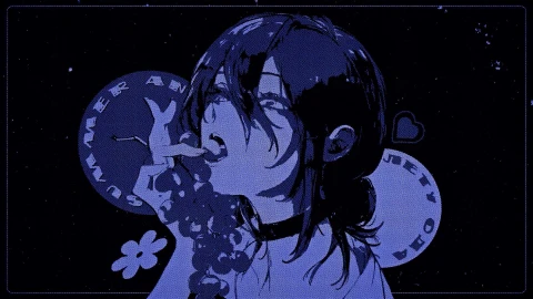 Melancholy Muse Live Wallpaper - Digital Illustration Wallpaper