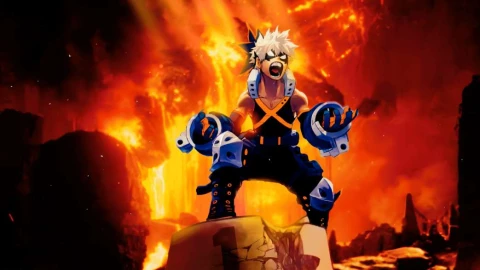 Bakugo's Explosive Roar Live Wallpaper animated wallpaper preview