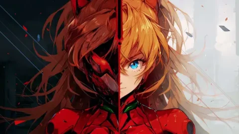 Asuka Split Screen Live Wallpaper animated wallpaper preview