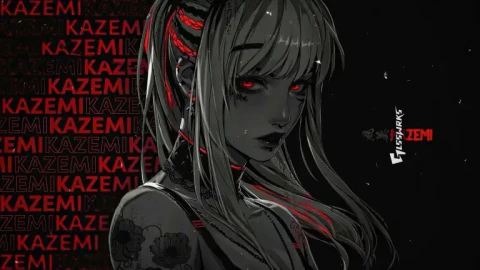 Kazemi Red Flowers Live Wallpaper animated wallpaper preview