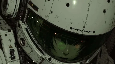 Sci-fi Helmet Girl Live Wallpaper animated wallpaper preview