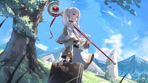 Frieren The Slayer Live Wallpaper animated wallpaper preview