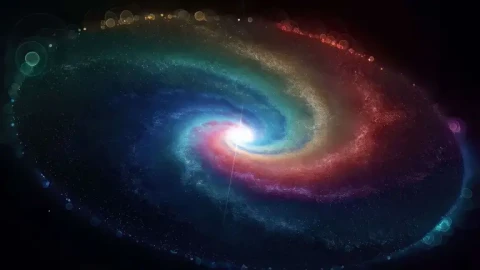 Colorful Spiral Galaxy Live Wallpaper animated wallpaper preview