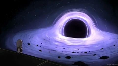Black Hole Watcher Live Wallpaper animated wallpaper preview
