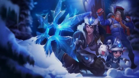 League of Legends Snowdown Login Screen 1080P HD - Sea of thieves Wallpaper