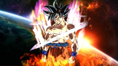 Dragon Ball S Goku Ultra Instinct HD Live Wallpaper animated wallpaper preview