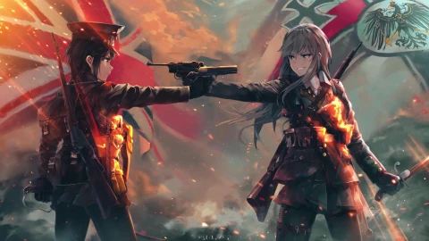 Battlefield 1 Anime Live Wallpaper - Sci fi ui Wallpaper