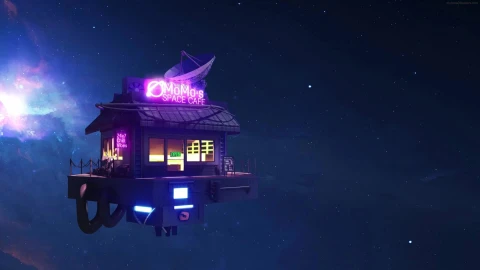 PC Momos Space Cafe Live Wallpaper Free – Free Live Wallpaper