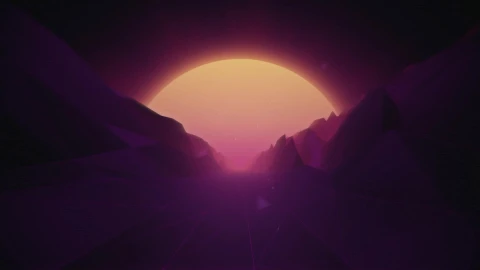 PC Towards The Retro Sunset Live Wallpaper Free – Free Live Wallpaper