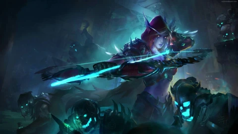 PC Sylvanas Windrunner Live Wallpaper Free animated wallpaper preview
