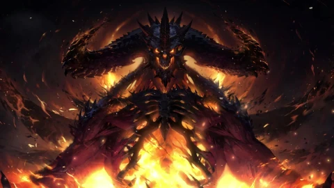 PC Diablo Fire x Live Wallpaper Free - Sci fi ui Wallpaper