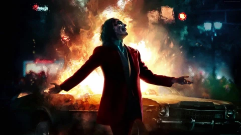 PC Flames Joker Live Wallpaper Free - Wallpaper video anime Wallpaper