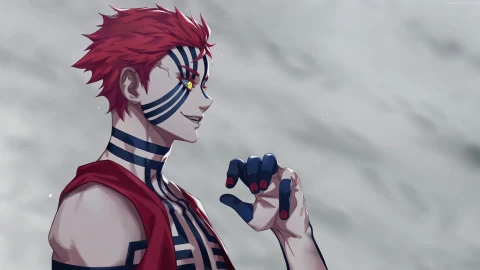 PC Akaza Demon Slayer Live Wallpaper Free animated wallpaper preview