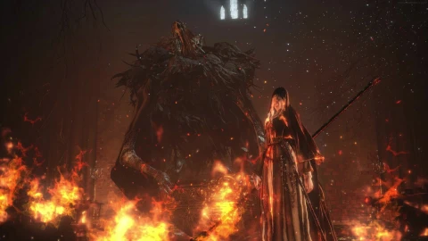 PC Father Ariandel and Sister Friede Live Wallpaper Free - Wallpaper video anime Wallpaper