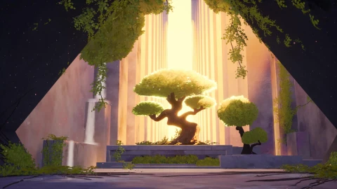 PC Glowing Bonsai Tree Live Wallpaper Free - 無料ライブ壁紙