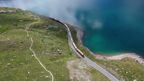 Glacier Express 45569 Free Stock Video - Kostenloses Live Wallpaper