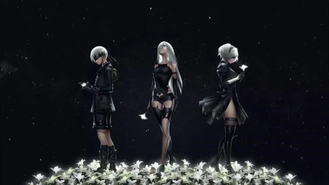 Nier Automata Trio HD Live Wallpaper For PC animated wallpaper preview