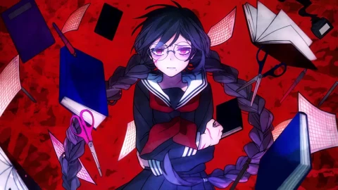 Touko Fukawa Danganronpa HD Live Wallpaper For PC - Stock Video Ice Cubes Thawing On Black Background Animated Wallpaper Wallpaper