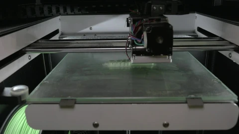 Stock Video 3d printing a white object PC Live Wallpaper - Stock Video Ice Cubes Thawing On Black Background Animated Wallpaper Wallpaper