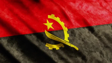 Stock Video Angola Flag Moving By The Wind Live Wallpaper For PC – Free Live Wallpaper