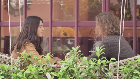 Stock Video A Romantic Date In A Cafe Abroad Live Wallpaper For PC - For Wallpaper