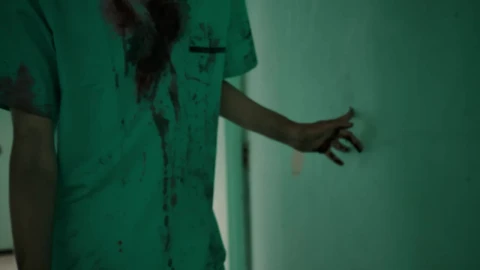 Stock Video Bloody Zombie Walking Live Wallpaper For PC - Live Wallpaper