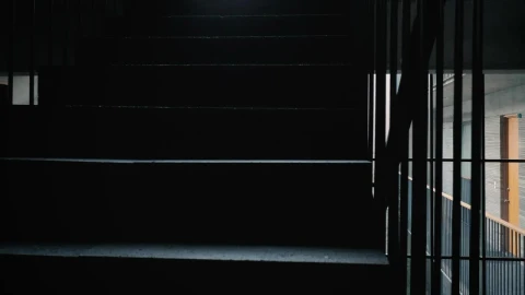 Stock Video Black Stairs And A Large Window Live Wallpaper For PC - Live Wallpaper