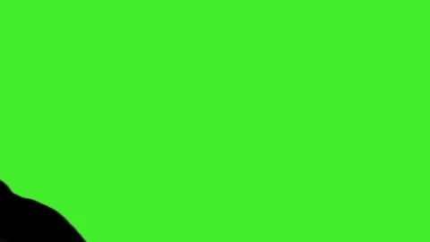 Stock Video Black Liquid Covering A Green Screen Live Wallpaper For PC - Live Wallpaper