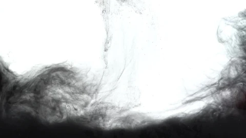 Stock Video Black Ink Underwater Moving Slowly Background Live Wallpaper For PC - Live Wallpaper