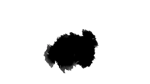 Stock Video Black Ink Splashing Live Wallpaper For PC - Live Wallpaper
