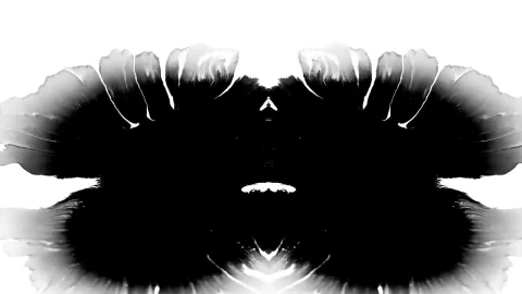 Stock Video Black Ink On White Background Live Wallpaper For PC - On Wallpaper