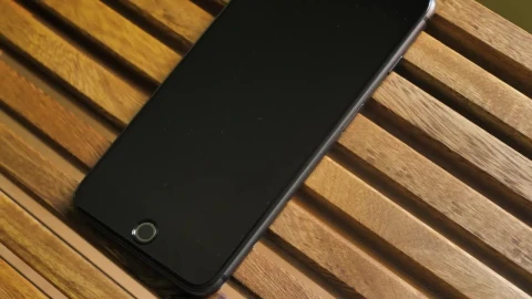 Stock Video Black Cellphone On A Wooden Table Live Wallpaper For PC - On Wallpaper