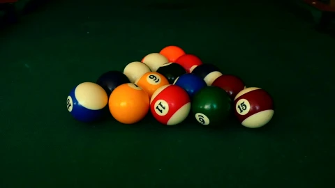 Stock Video Billiard Balls Getting Hit Live Wallpaper For PC - Live Wallpaper