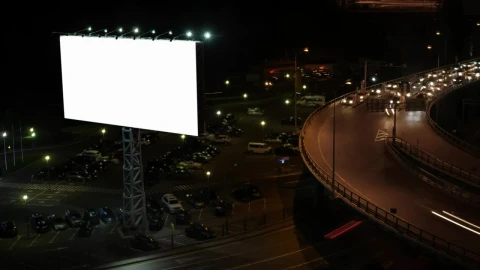 Stock Video Billboard By A Highway Live Wallpaper For PC - Live Wallpaper