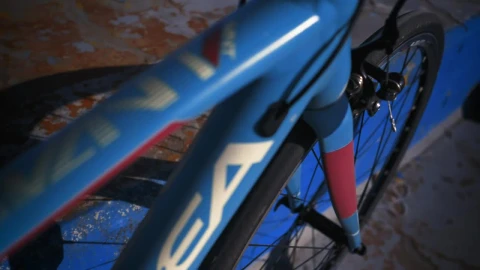 Stock Video Bike In A Close And Detailed Shot Outdoors Live Wallpaper For PC - Live Wallpaper