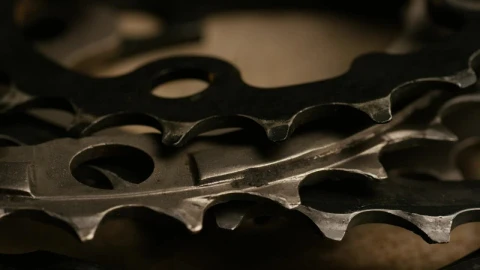 Stock Video Bicycle Gears Rotating Close Up Live Wallpaper For PC - Live Wallpaper