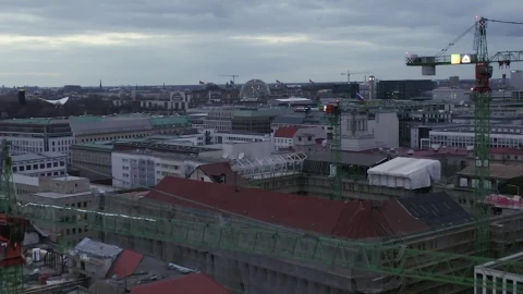 Stock Video Berlin With Some Buildings Under Construction Live Wallpaper For PC - Live Wallpaper