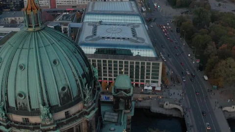 Stock Video Berlin Cathedral From The Air Live Wallpaper For PC - Live Wallpaper