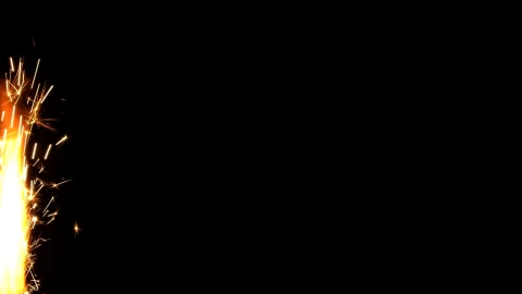 Stock Video Bengal Light On Black Background Live Wallpaper For PC - Live Wallpaper