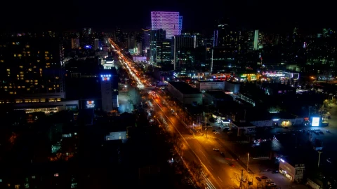 Stock Video Beijing Cityscape And Traffic On The Streets Live Wallpaper For PC - Live Wallpaper
