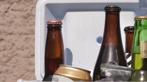 Stock Video Beers In A Small Cooler Live Wallpaper For PC - Live Wallpaper
