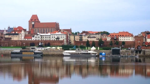 Stock Video Beautiful Town And The River Live Wallpaper For PC - Live Wallpaper
