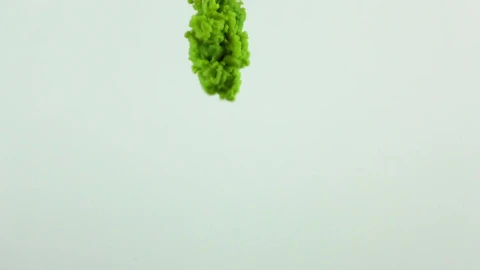Stock Video Beautiful Texture Shot Of Green Ink Underwater Live Wallpaper For PC - Birds of prey Wallpaper