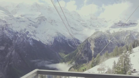 Stock Video Beautiful Snowy Mountain Landscape Live Wallpaper For PC - Live Wallpaper