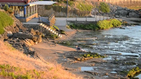 Stock Video Beautiful Lighthouse At Low Tide Live Wallpaper For PC - Live Wallpaper