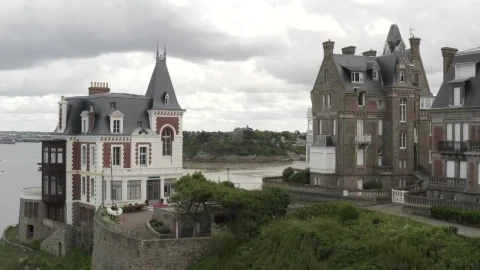 Stock Video Beautiful Houses By The Ocean Live Wallpaper For PC - Live Wallpaper